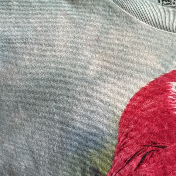 The Mountain Macaw Mates Tie Dyed Tee in Size L - Picture 3 of 3